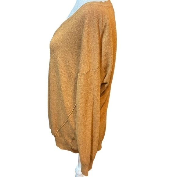 Dreamers v neck line cozy sweater size  Medium - Picture 7 of 9